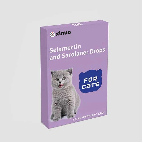 0.25ml for cat Selamectin and Sarolaner Drops