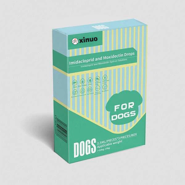 2.5ml For dogs Imidacloprid and Moxidectin Drops