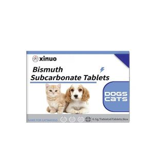 0.5g For pets Bismuth Subcarbonate Tablets