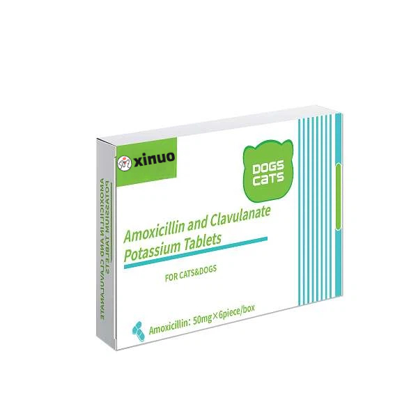 50mg Amoxicillin and Clavulanate Potassium Tablets