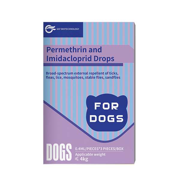 0.4 ml Permethrin and Imidacloprid Drops for dog 