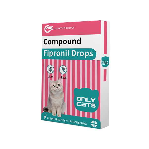 0.5ml for cat Compound Fipronil Drops