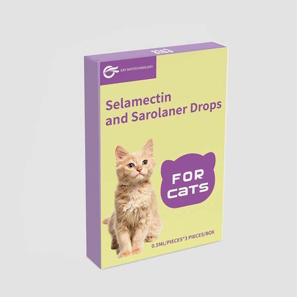 0.5ml for cats Selamectin and Sarolaner Drops