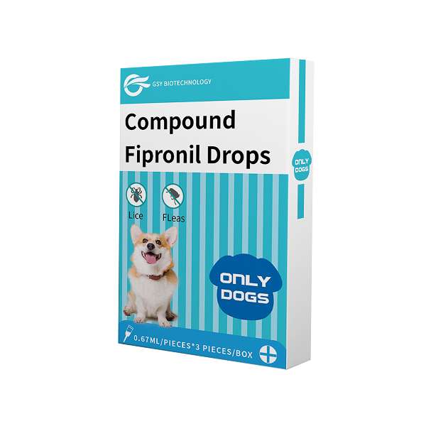 0.67ml for dogs Compound Fipronil Drops