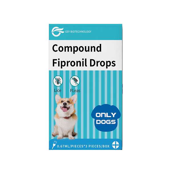 0.67ml for dogs Compound Fipronil Drops