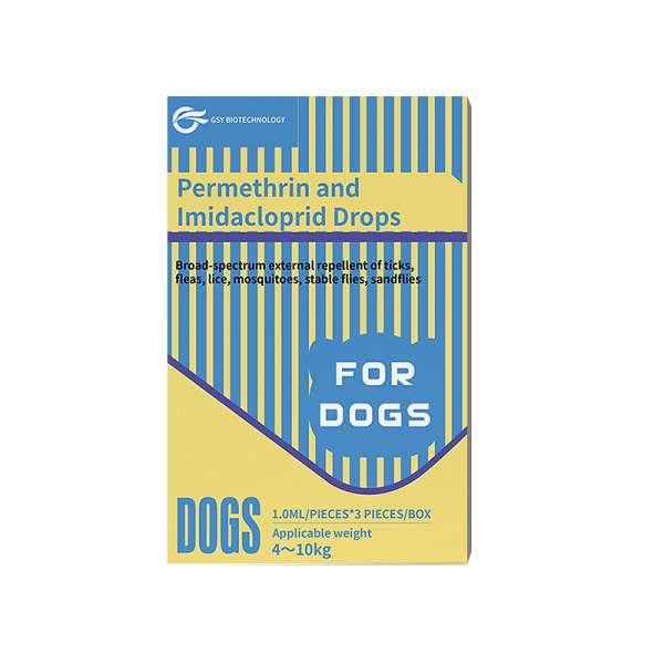 1.0ml for dogs Permethrin and Imidacloprid Drops