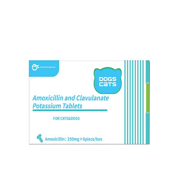 250 mg For dogs and cats Amoxicillin and Clavulanate Potassium Tablets.jpg