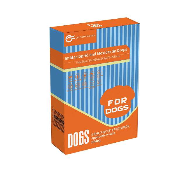 0.4ml For Dogs Imidacloprid and Moxidectin Drops