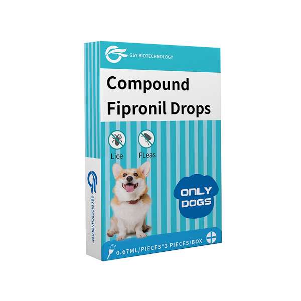 0.67ml for dogs Compound Fipronil Drops