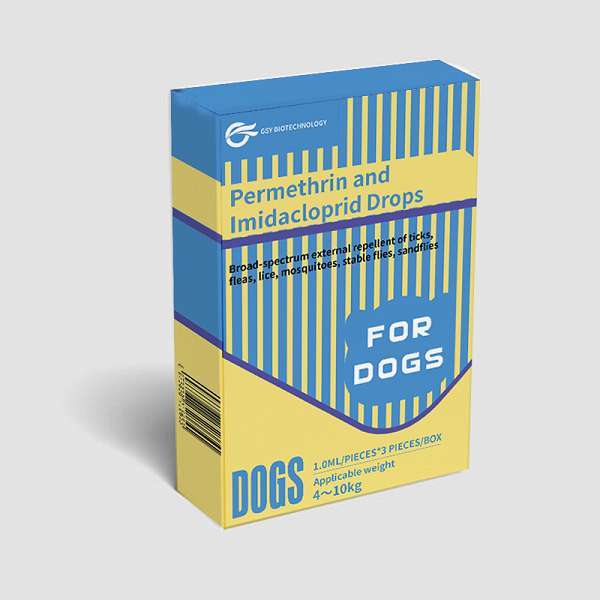 1.0ml for dogs Permethrin and Imidacloprid Drops