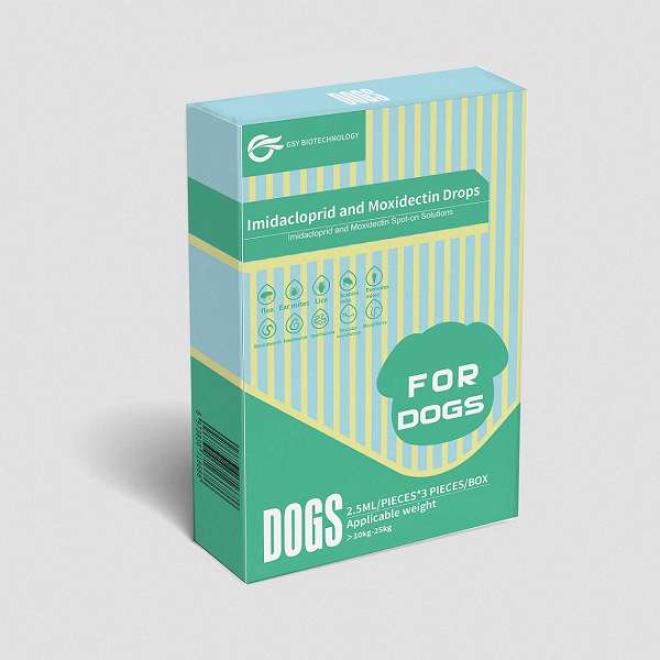 2.5ml For dogs Imidacloprid and Moxidectin Drops