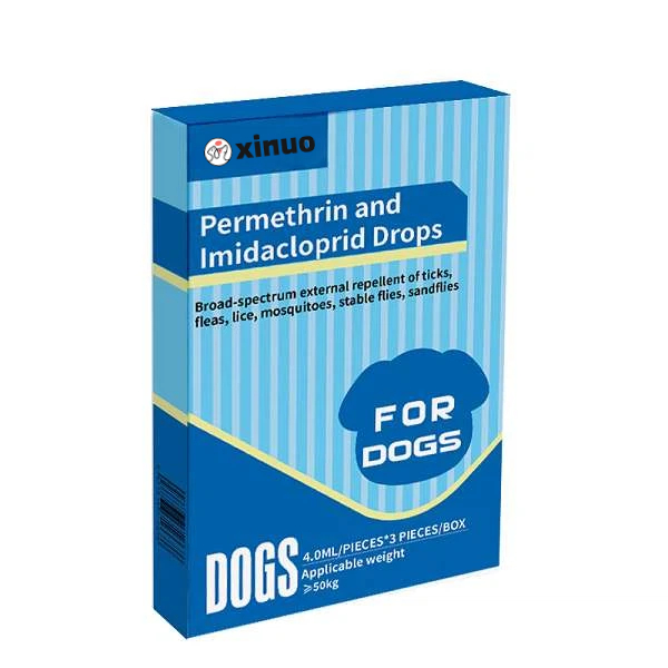 4.0 ml for dogs Permethrin and Imidacloprid Drops