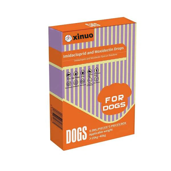 4.0 ml For dogs Imidacloprid and Moxidectin Drops