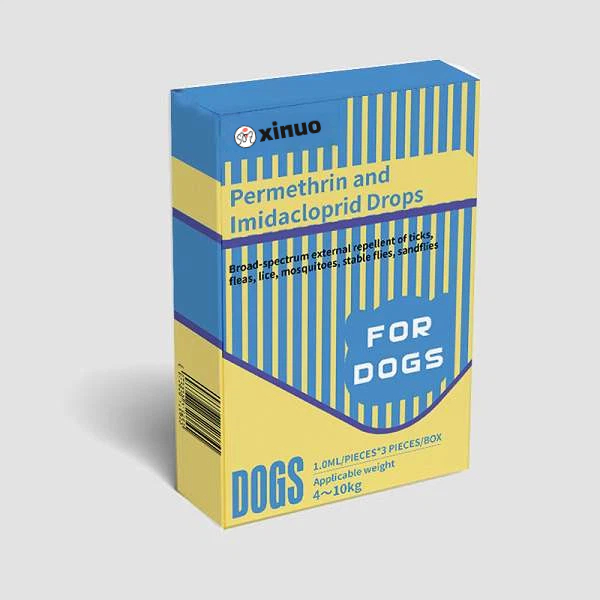 1.0ml for dogs Permethrin and Imidacloprid Drops