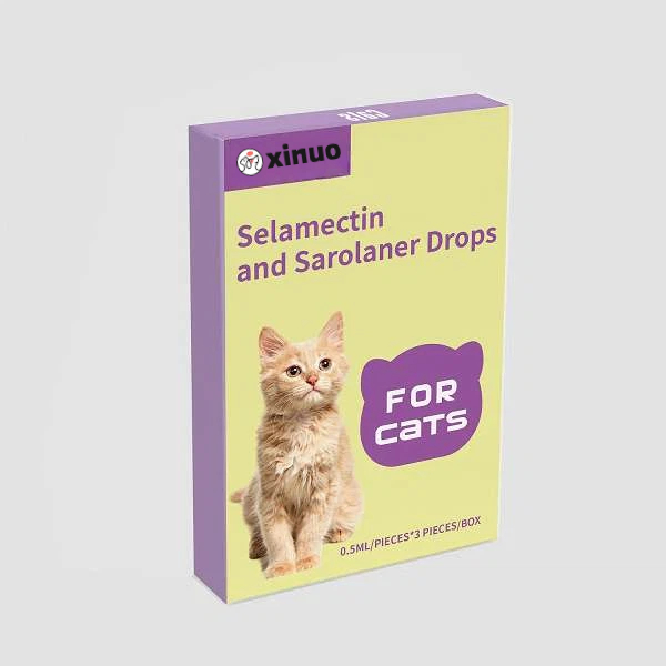 0.5ml for cats Selamectin and Sarolaner Drops