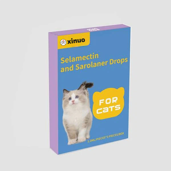 1.0ml for cat Selamectin and Sarolaner Drops