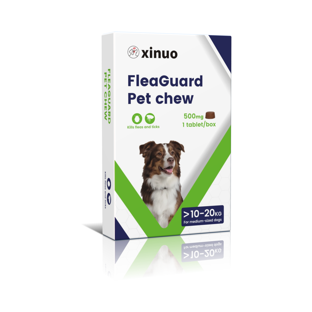 500 mg Fluralaner Chewable Tablets  for dogs