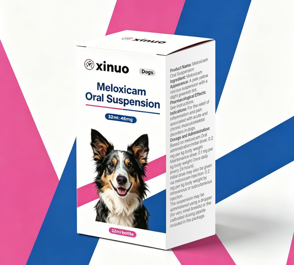 For dogs Meloxicam Oral Suspension