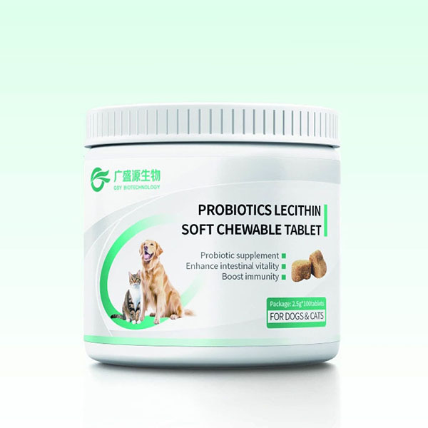 probiotics lecithin soft chewable tablet